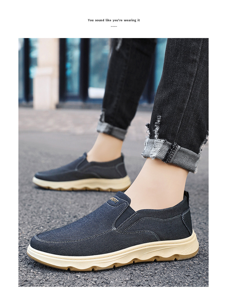 Scarpe casual slip-on traspiranti e leggere da uomo detail 8