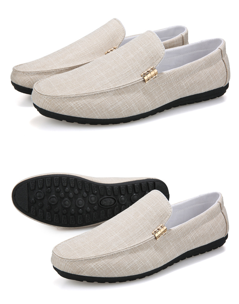 Men's Lightweight Canvas Slip-On Casual Shoes detail 15