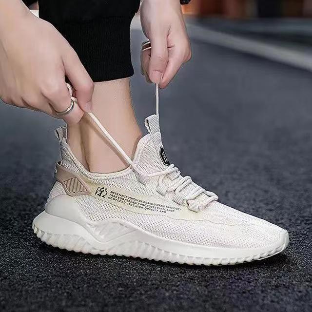 Chaussures de running à lacets en mesh respirant pour homme 2