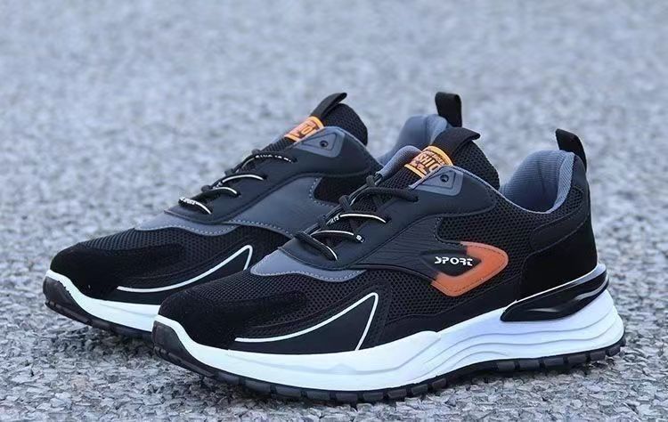 Atmungsaktive gedämpfte Sportschuhe für Herren aus Mesh detail 2