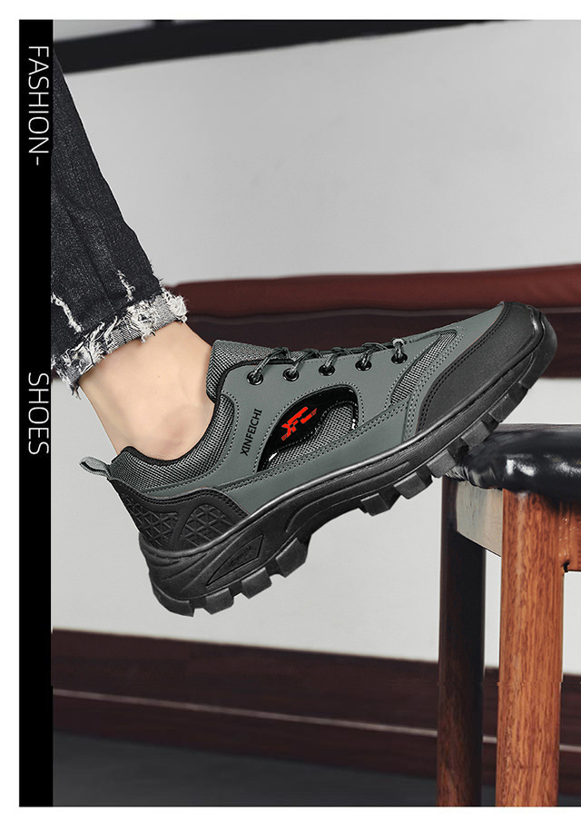 Atmungsaktive Freizeitschuhe für Herren mit Schnürung detail 2