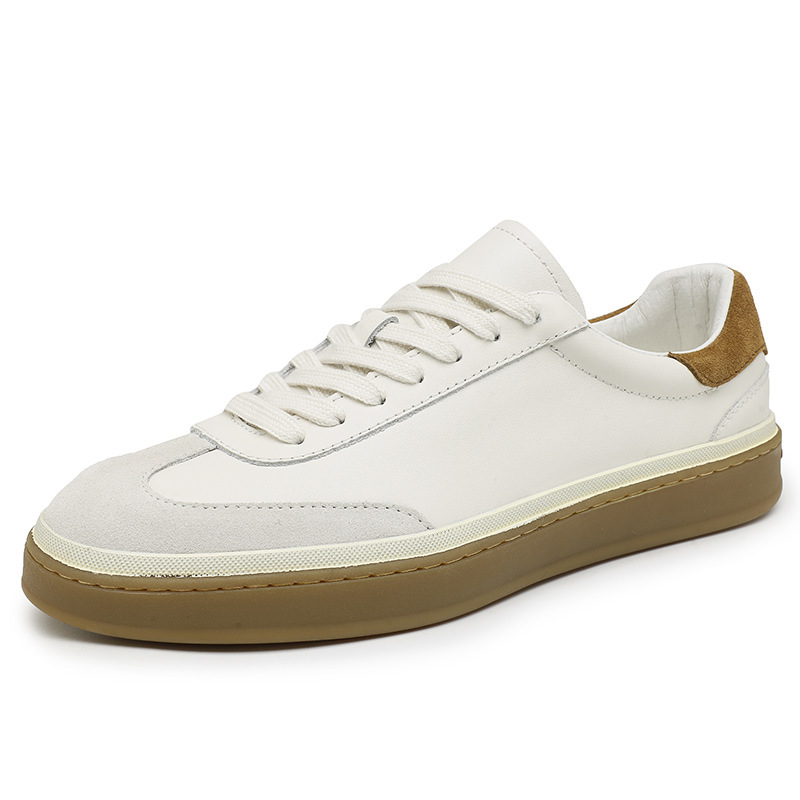 Leren casual herenschoenen met veters – Laag model 6