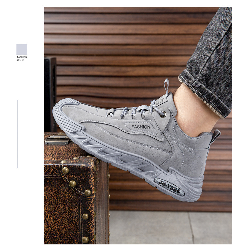 Rutschfeste Herren-Freizeitschuhe & Sneaker zum Schnüren detail 1