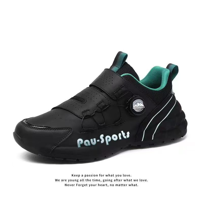 Atmungsaktive gedämpfte Herren-Sportschuhe mit Drehverschluss detail 8