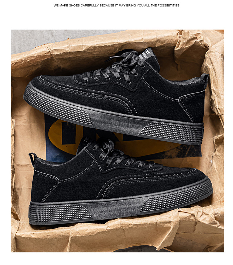 Chaussures de skate à lacets résistantes à l'usure pour hommes detail 8