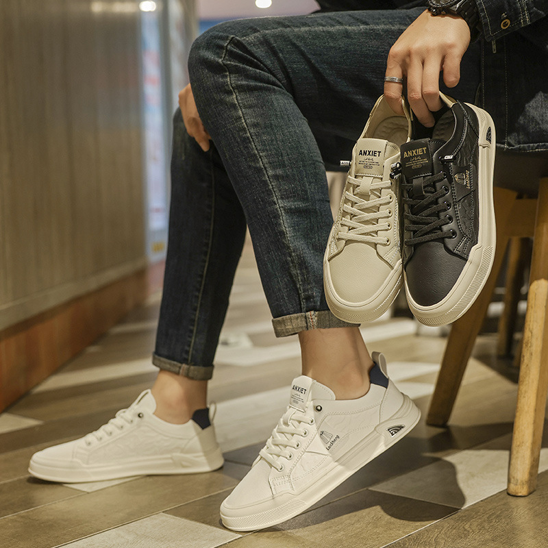 Scarpe casual da uomo leggere con lacci 5
