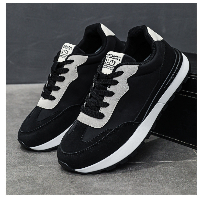 Scarpe casual stringate da uomo traspiranti in colorblock detail 20