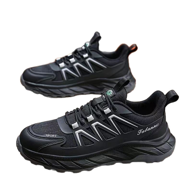 Atmungsaktive, gedämpfte Schnür-Sneaker für Herren 6