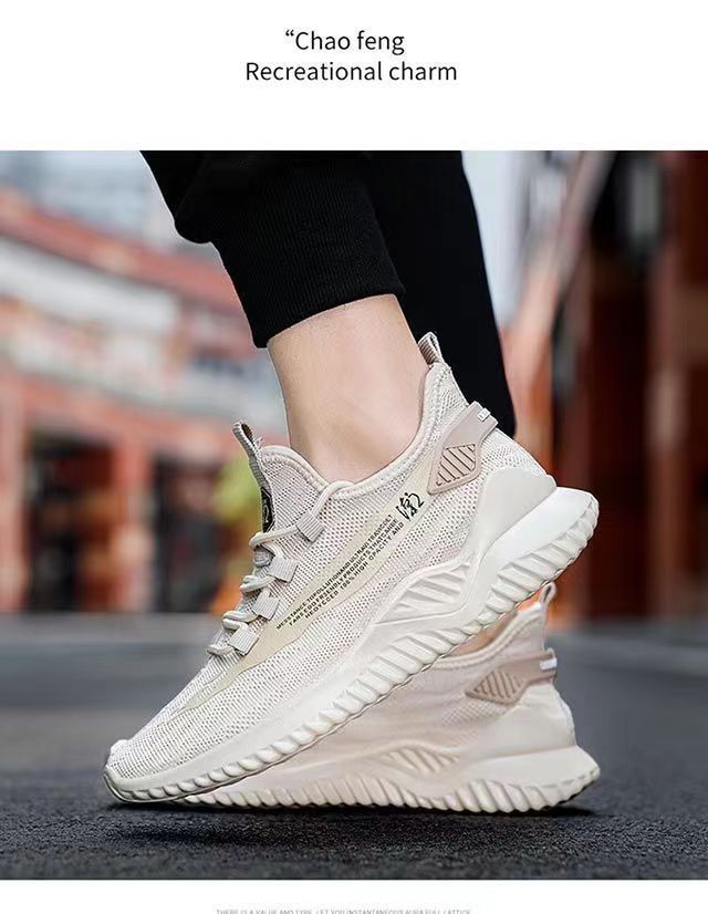 Chaussures de running à lacets en mesh respirant pour homme detail 12