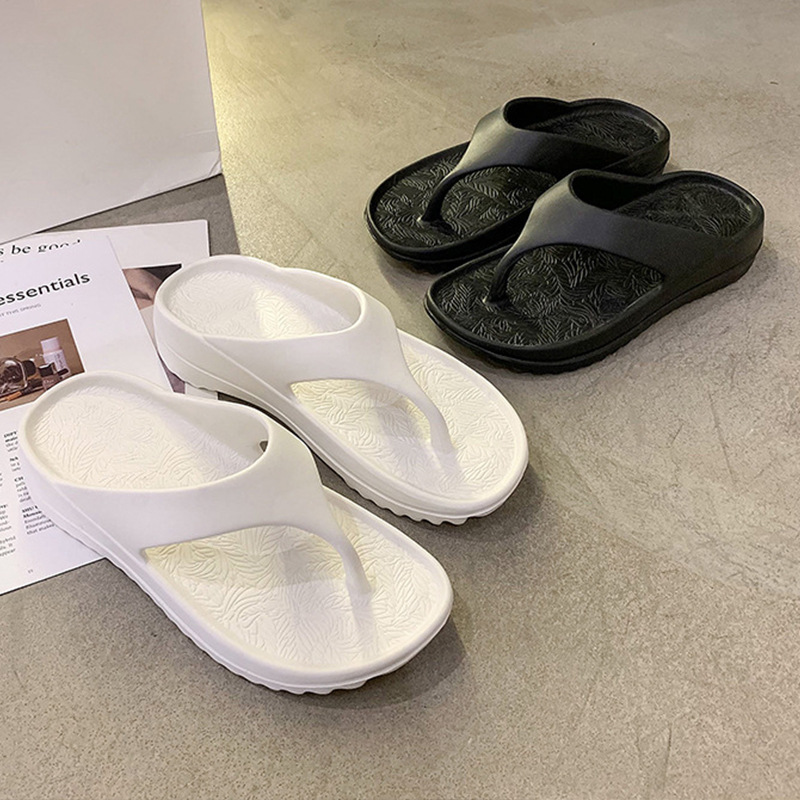 Women's Cushioned Lightweight Platform Flip-Flops 4