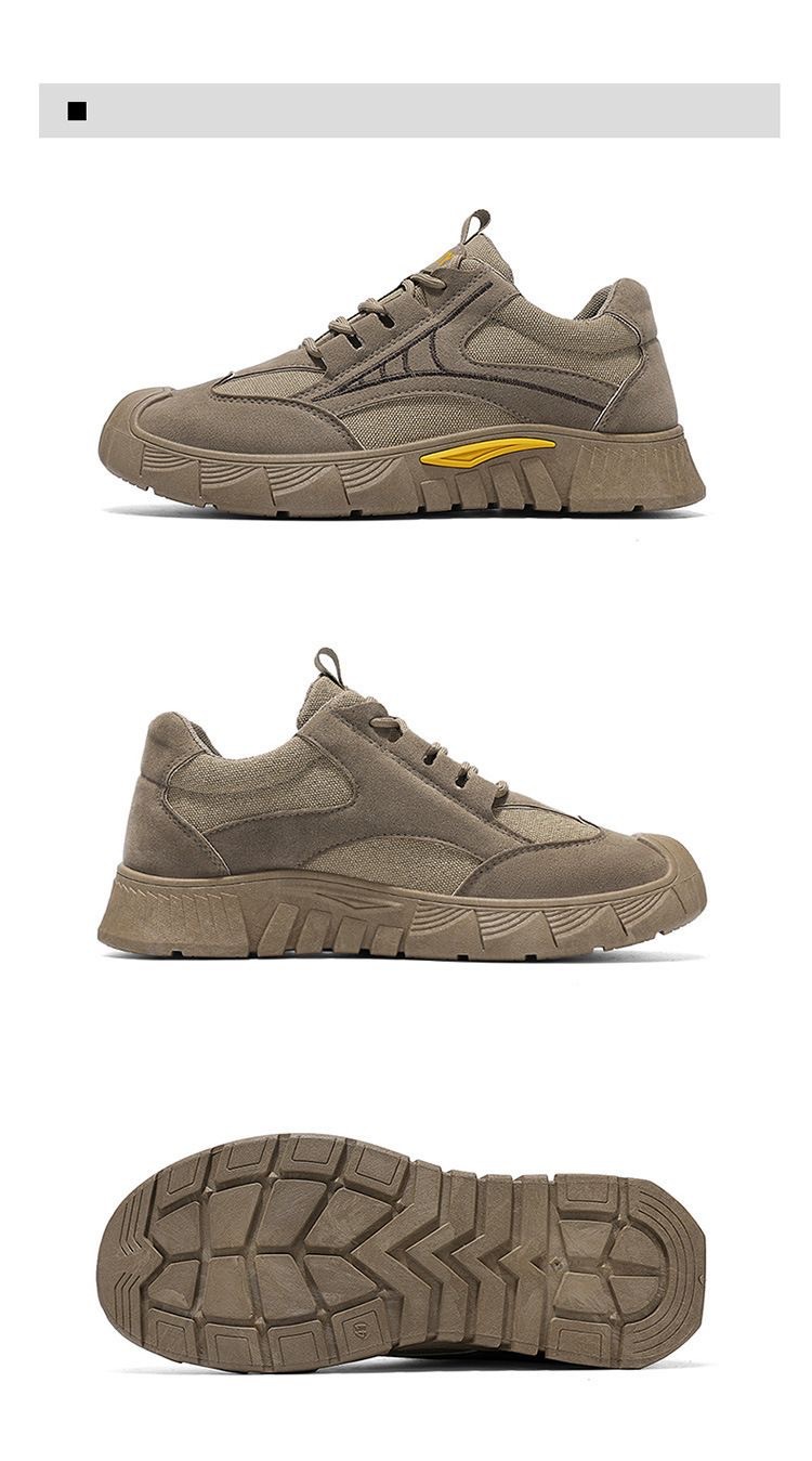 Atmungsaktive Herren-Freizeitschuhe aus Wildleder zum Schnüren detail 14