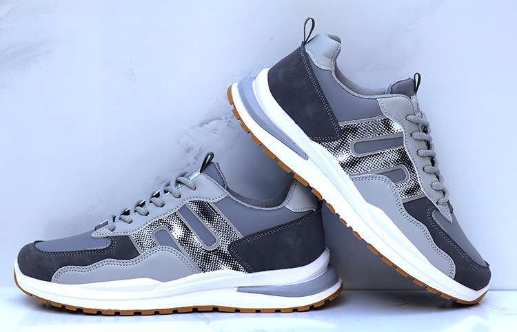 Chaussures casual à lacets et semelle amortissante pour homme detail 18