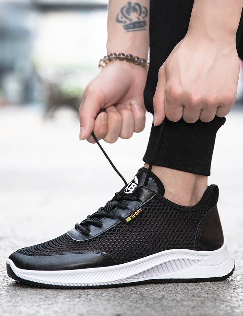 Atmungsaktive & leichte Freizeitschuhe für Herren aus Mesh detail 10