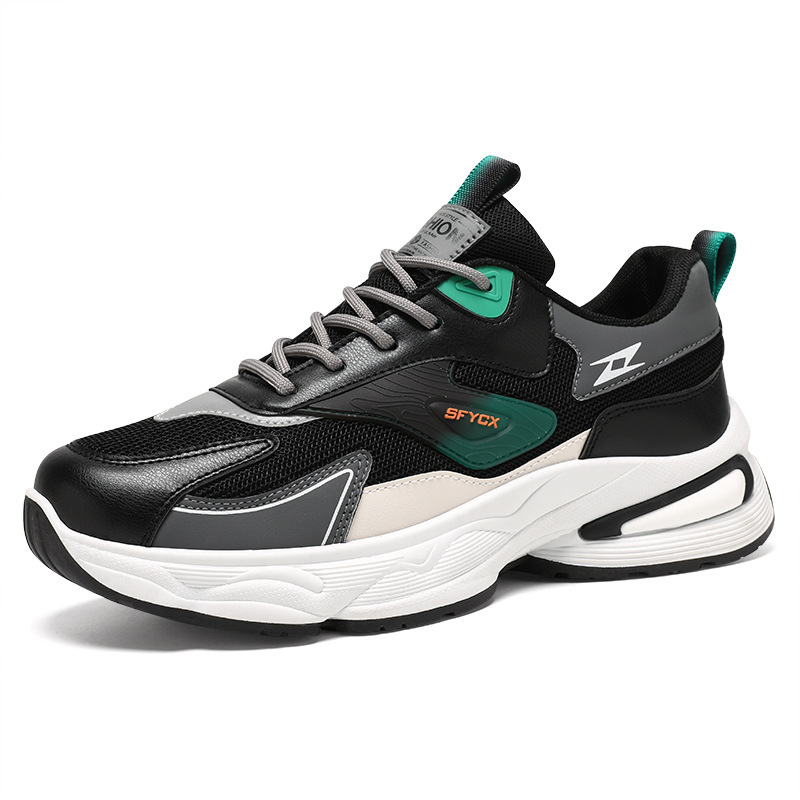 Zapatillas de deporte chunky y transpirables para hombre colorblock 6