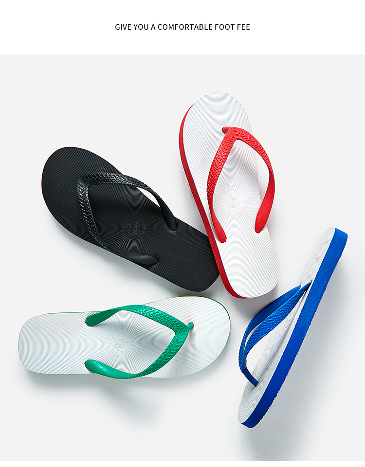 Unisex Lightweight Non-Slip Summer Beach Flip-Flops detail 6