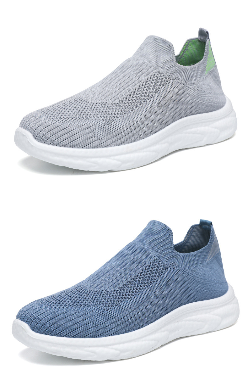 Men's Breathable Knit Slip-On Casual Shoes detail 17