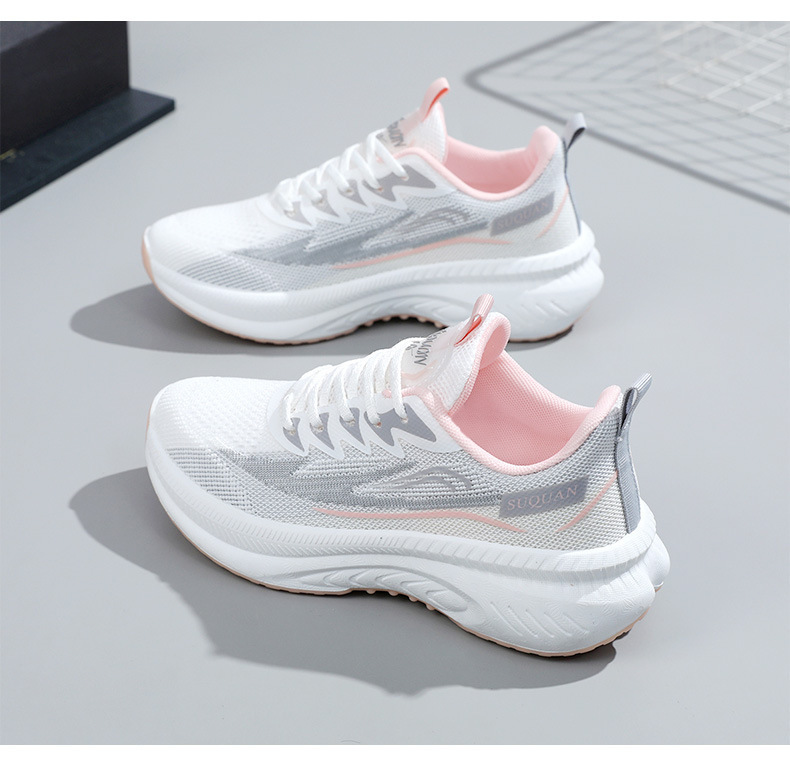 Dames hardloopschoenen van ademend mesh met demping detail 5