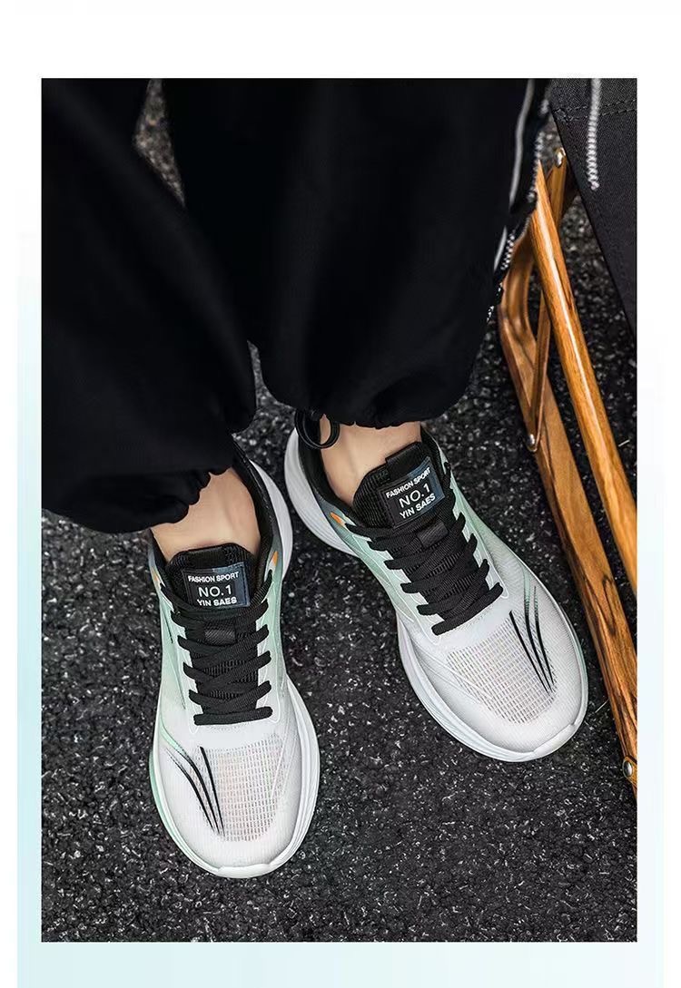 Atmungsaktive gedämpfte Laufschuhe für Herren detail 3