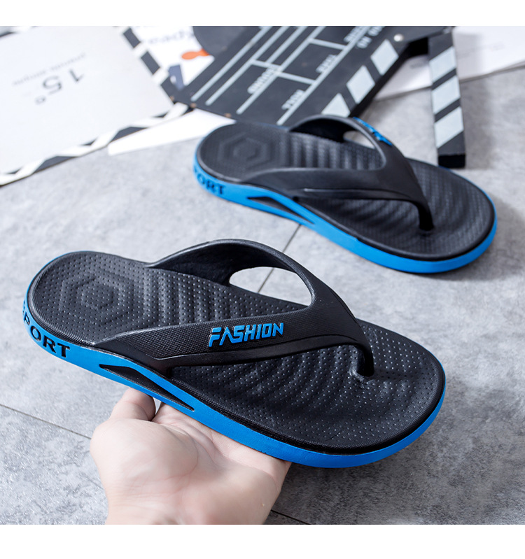 Men's Lightweight Waterproof Slip-On Flip-Flops detail 2
