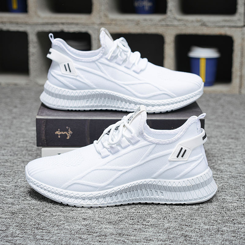 Men's Breathable Knit Lightweight Running Shoes