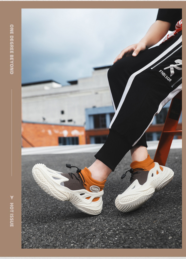 Leichte, atmungsaktive Mesh-Freizeitschuhe für Herren detail 1
