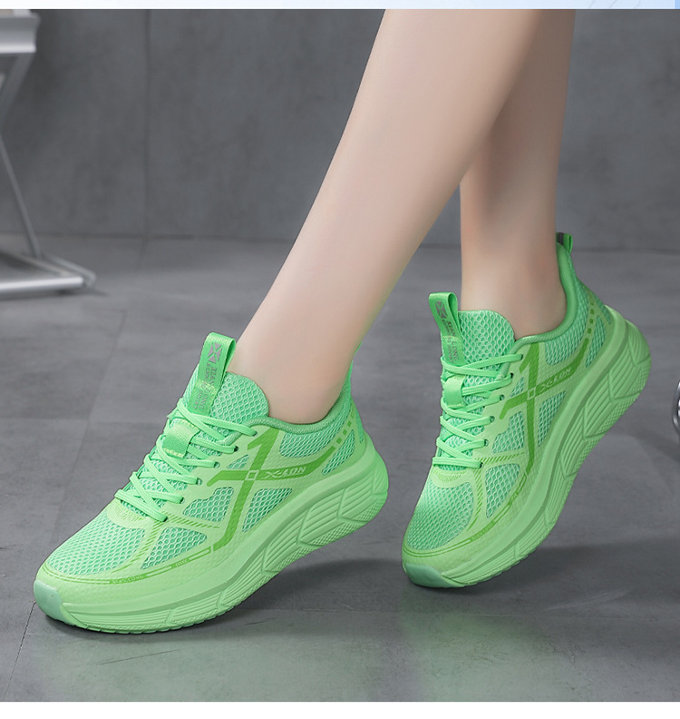Ademende hardloopschoenen met demping voor dames detail 2