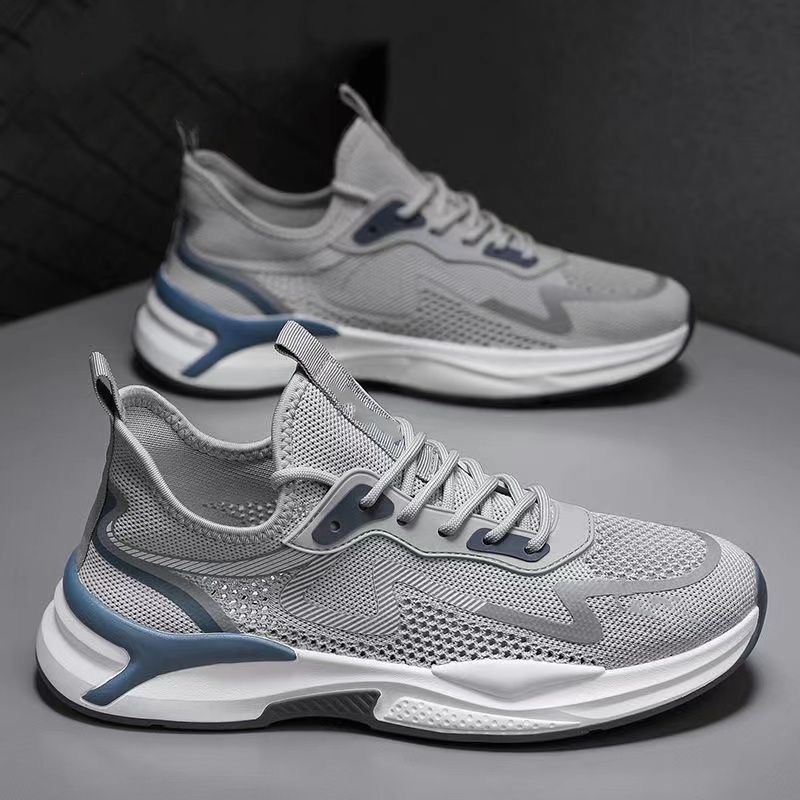Leichte, atmungsaktive Mesh-Laufschuhe für Herren detail 7