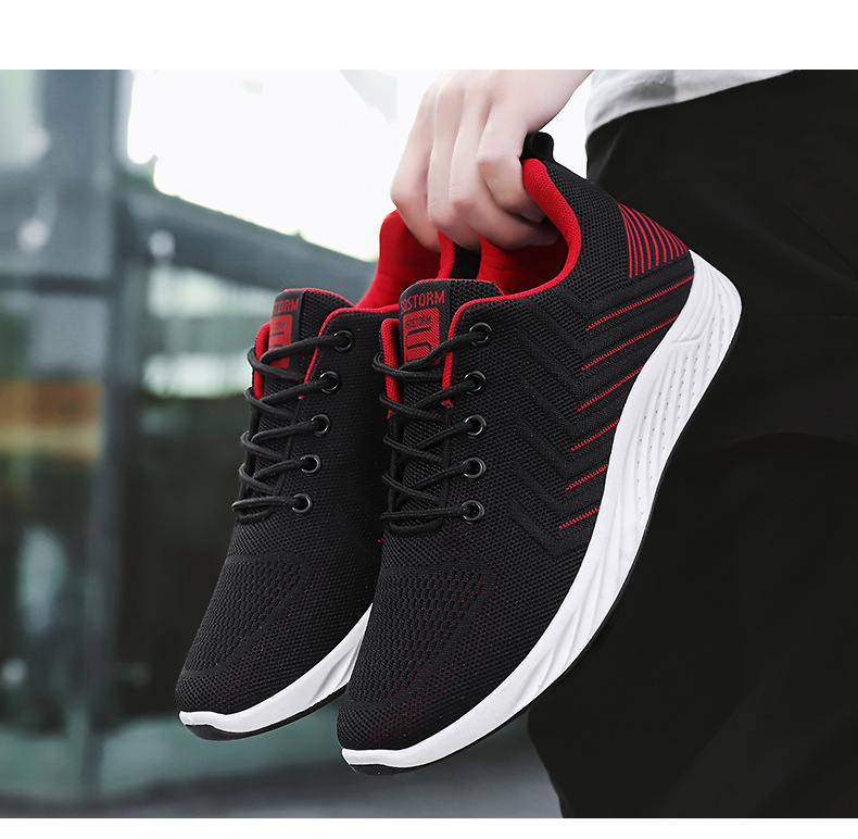 Atmungsaktive, leichte Herren-Laufschuhe aus Mesh detail 13