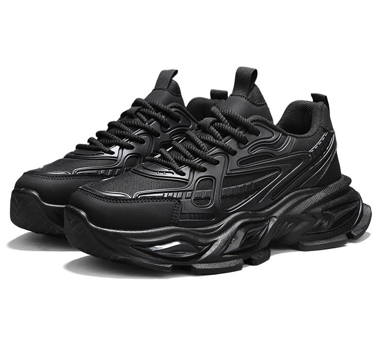 Atmungsaktive Plateau-Sneaker für Herren mit Dämpfung detail 15