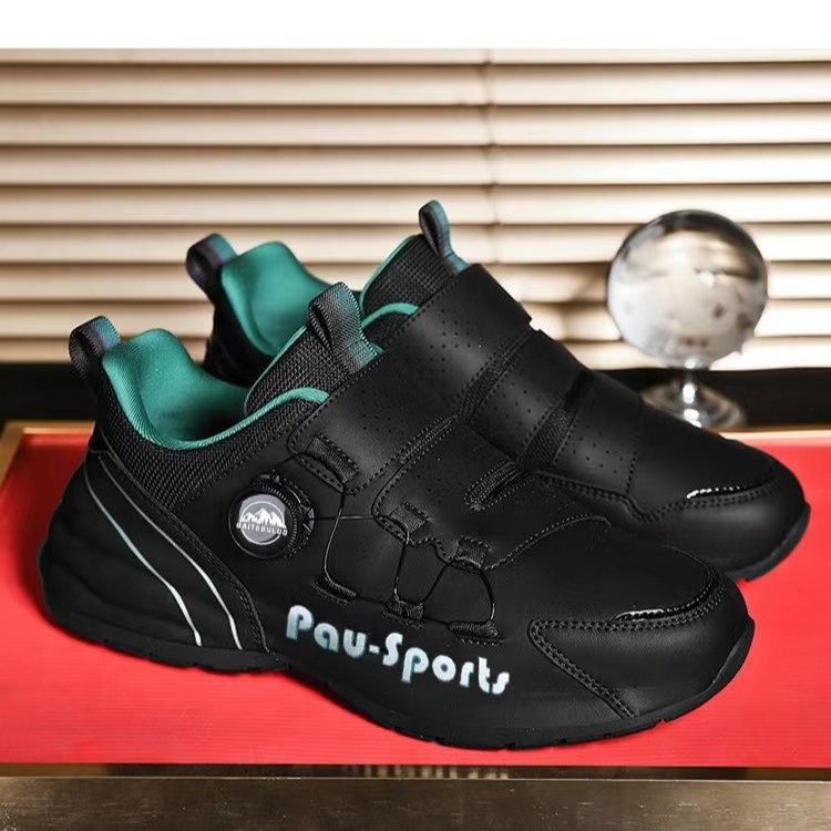 Atmungsaktive gedämpfte Herren-Sportschuhe mit Drehverschluss 4