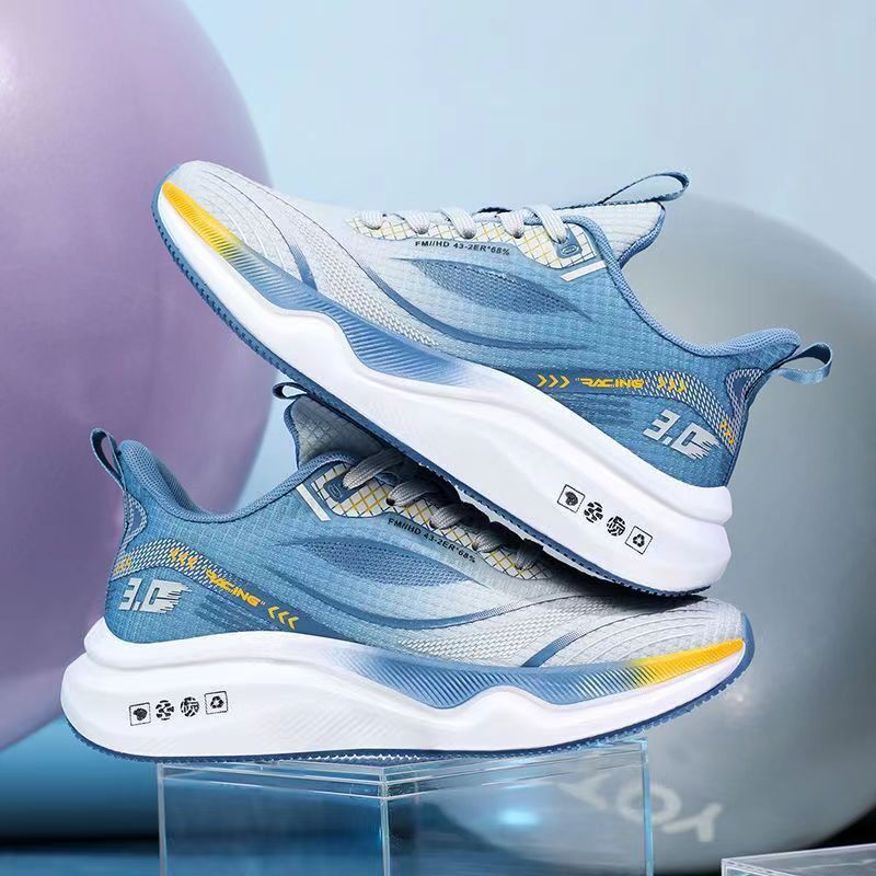 Men's Breathable Cushioned Mesh Running Shoes detail 18