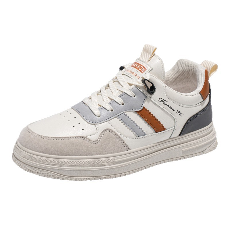 Zapatos casuales de hombre con cordones transpirables estilo color block 6