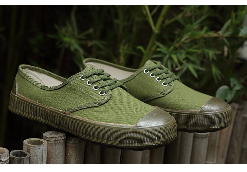 Unisex Vintage Canvas Lace-Up Casual Shoes detail 3