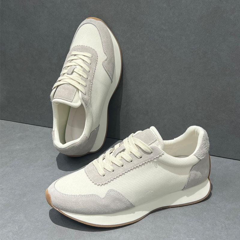 Atmungsaktive Unisex-Sneaker aus Wildleder mit Schnürung 5