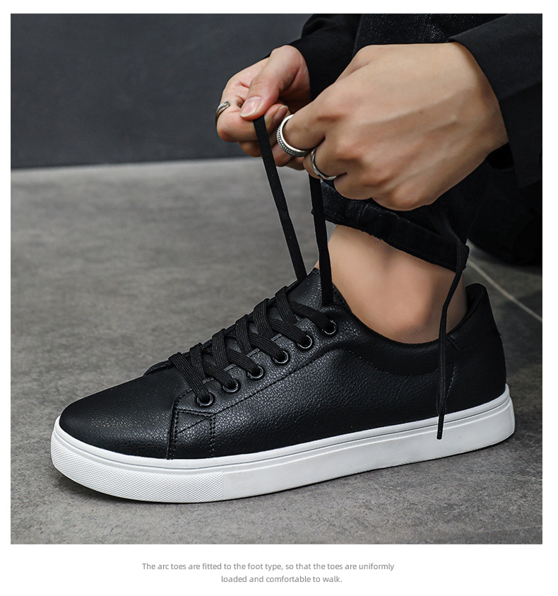 Men's Minimalist Lace-Up Casual Shoes detail 6