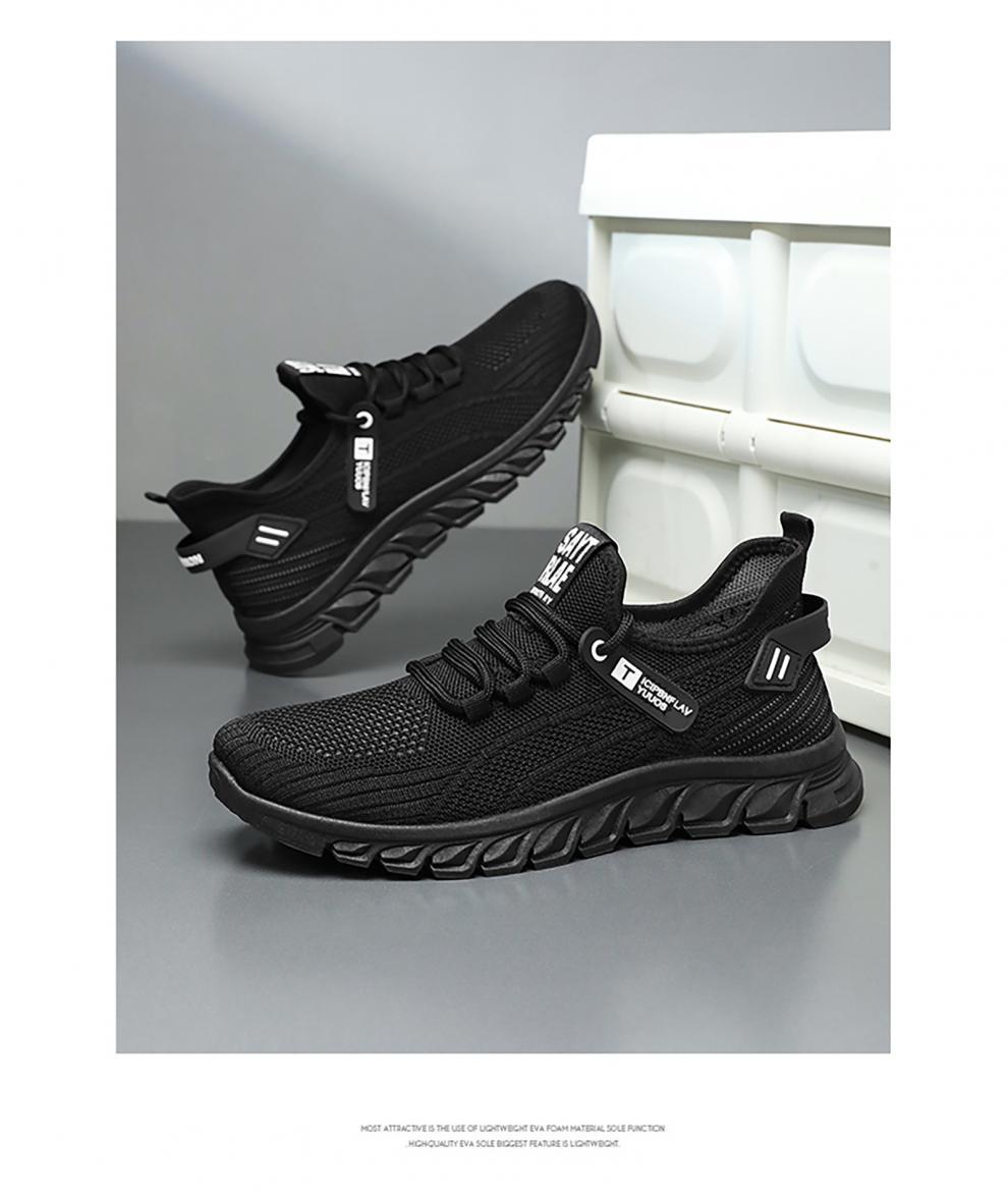 Men's Breathable Lightweight Mesh Running Shoes detail 3