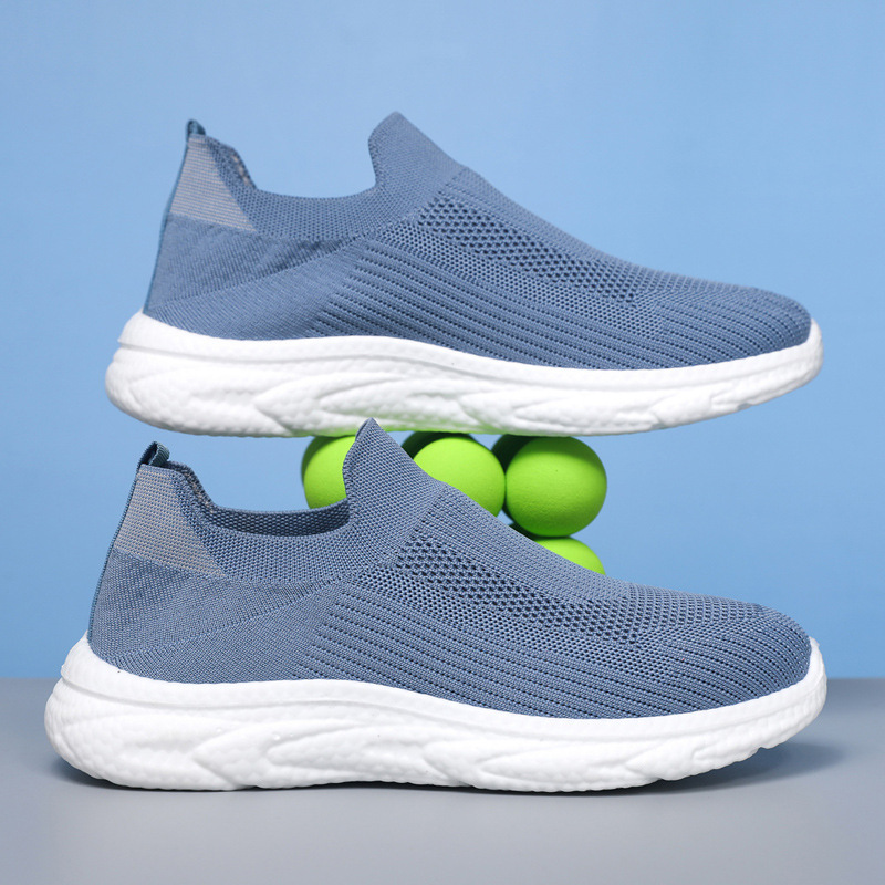 Men's Breathable Knit Slip-On Casual Shoes 2