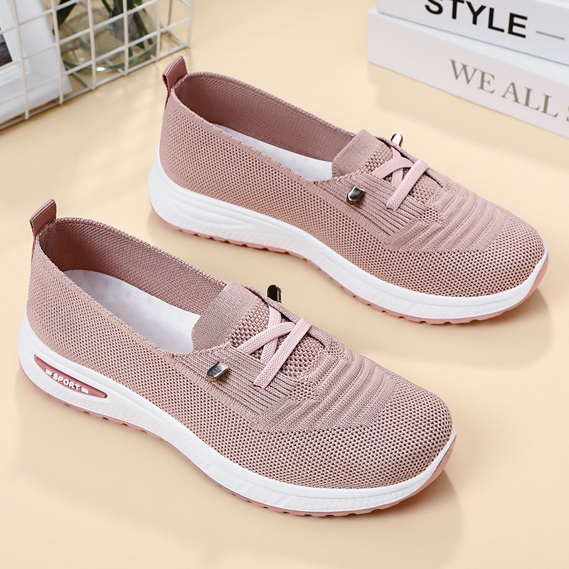 Atmungsaktive gedämpfte Unisex-Laufschuhe mit Schnürung detail 2