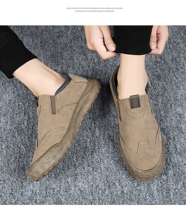 Scarpe casual slip-on antiscivolo da uomo detail 12