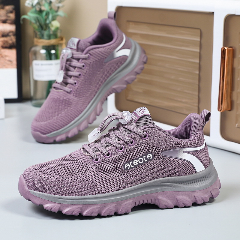 Women's Breathable Knit Cushioned Sneakers