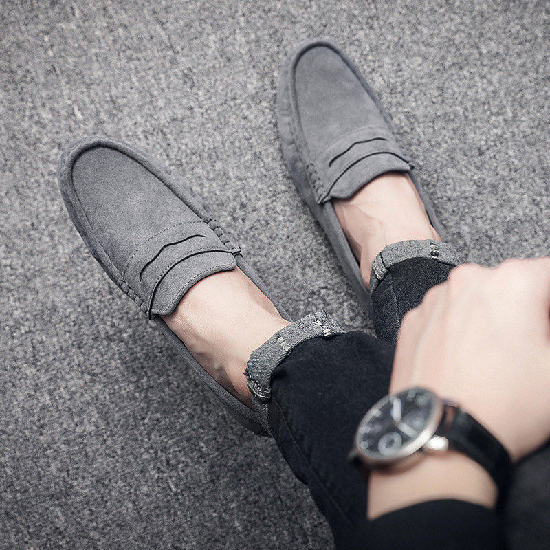 Klassische Slip-on Wildleder-Loafer für Herren – Freizeitschuhe 3