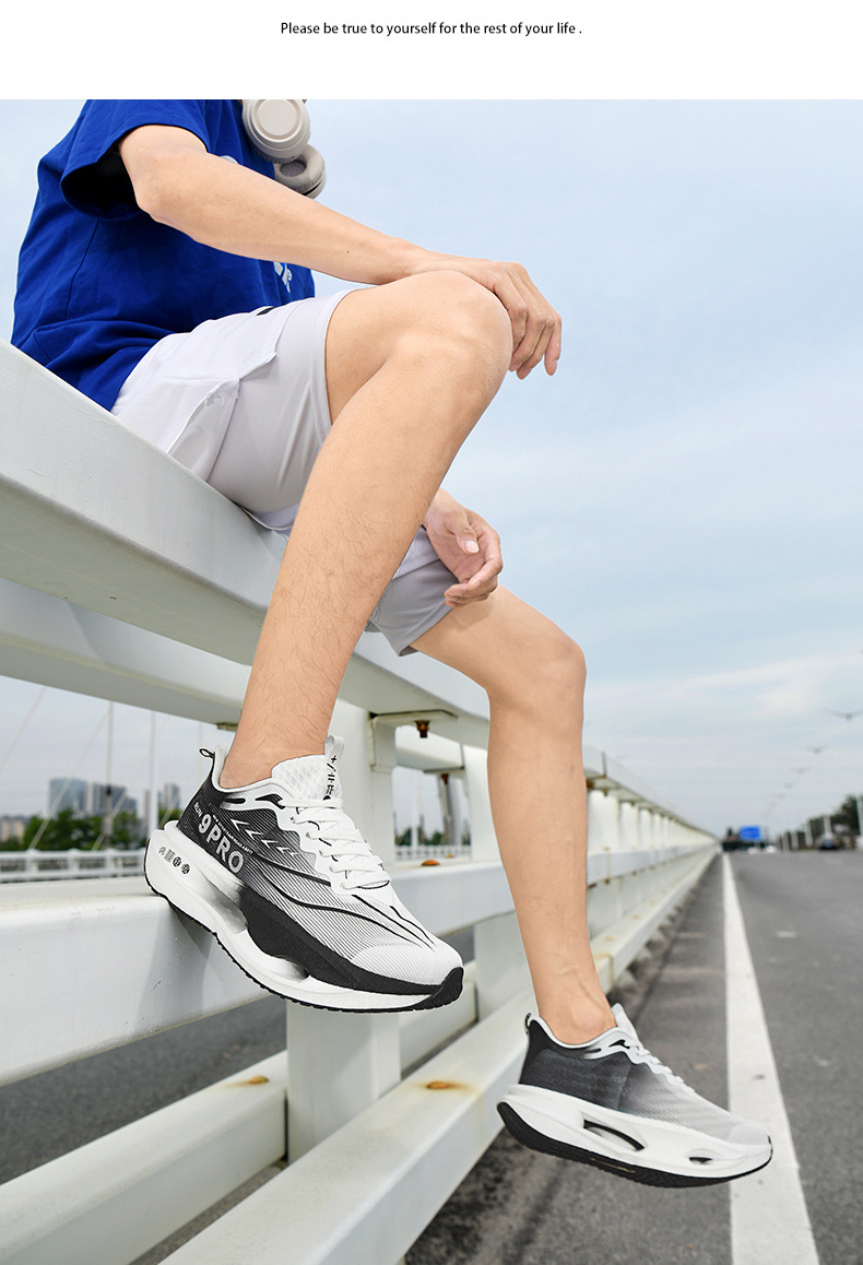 Men's Breathable Cushioned Running Shoes detail 15