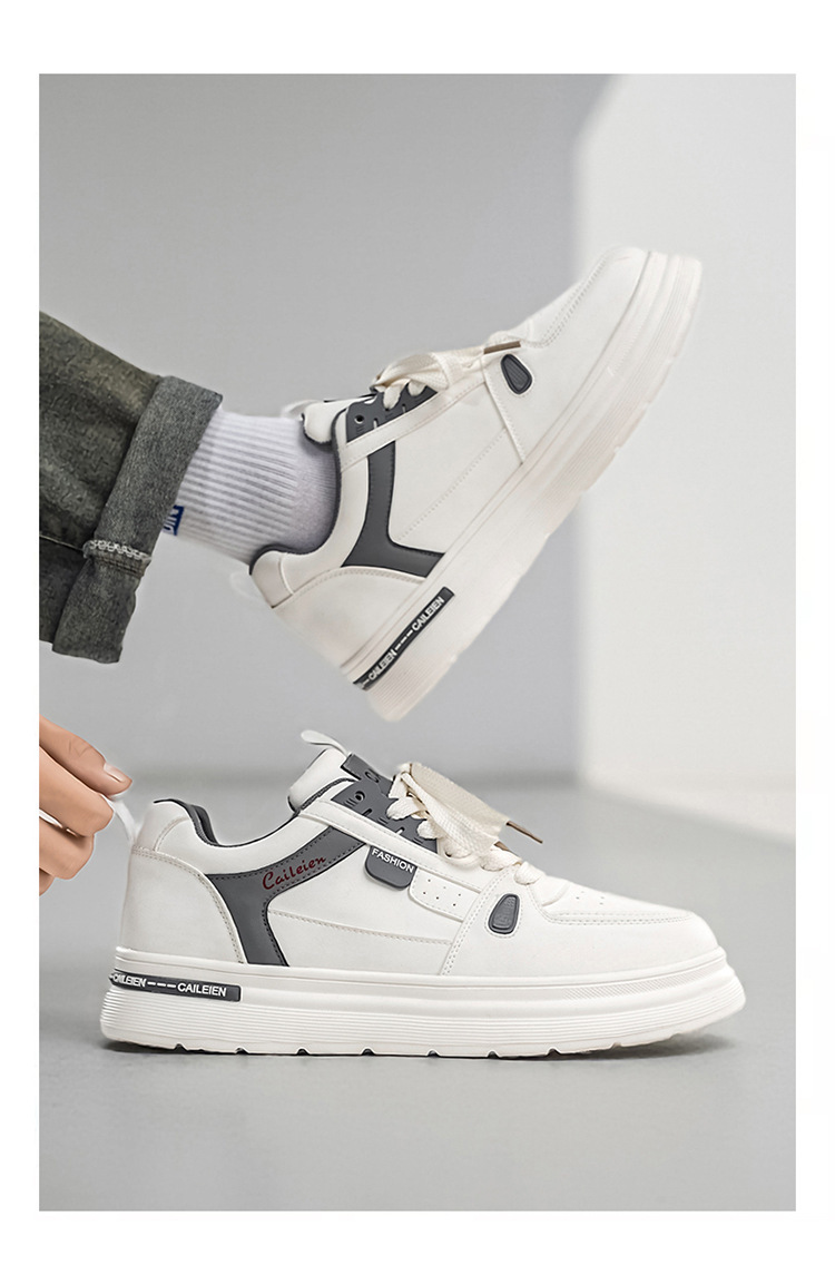 Chaussures casual pour homme à plateforme et semelle amortissante detail 5
