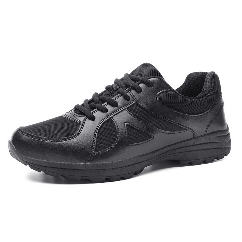 Physical training shoes-Cloth surface-Black