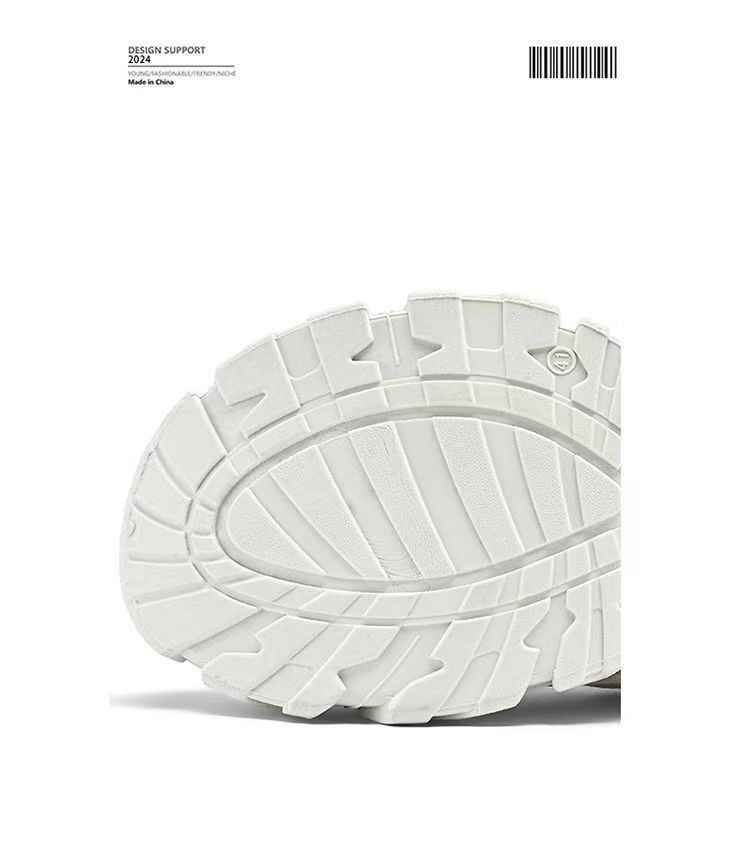 Ademende platform sneakers voor heren met colourblock detail 3