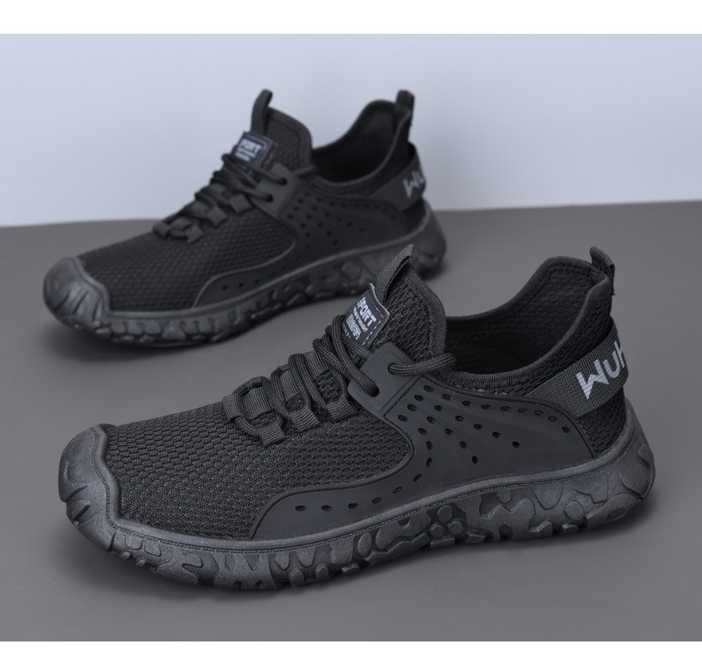 Men's Breathable Mesh Lightweight Running Shoes detail 1