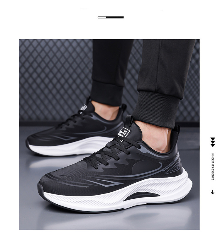 Atmungsaktive gedämpfte Herren-Laufschuhe detail 8