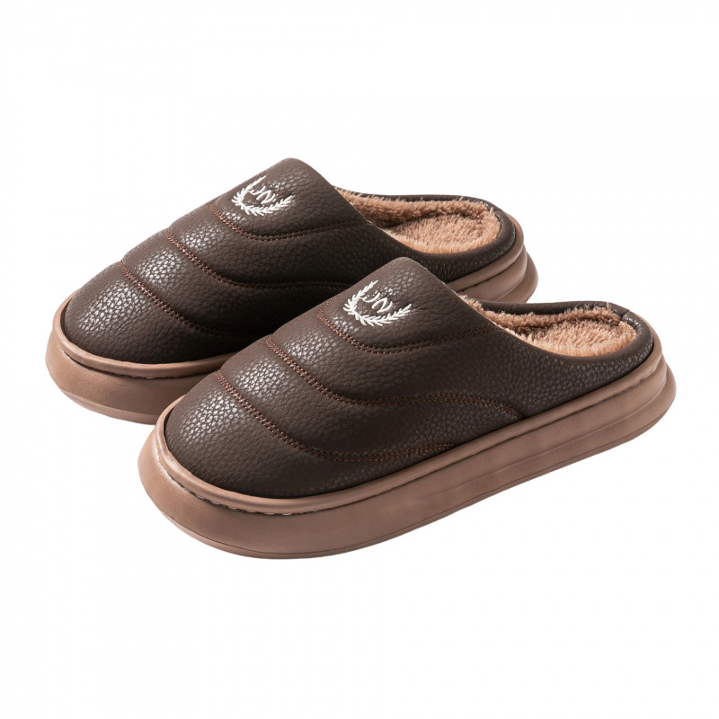 Warme Unisex Instap-Pantoffels met Pluche Voering 3