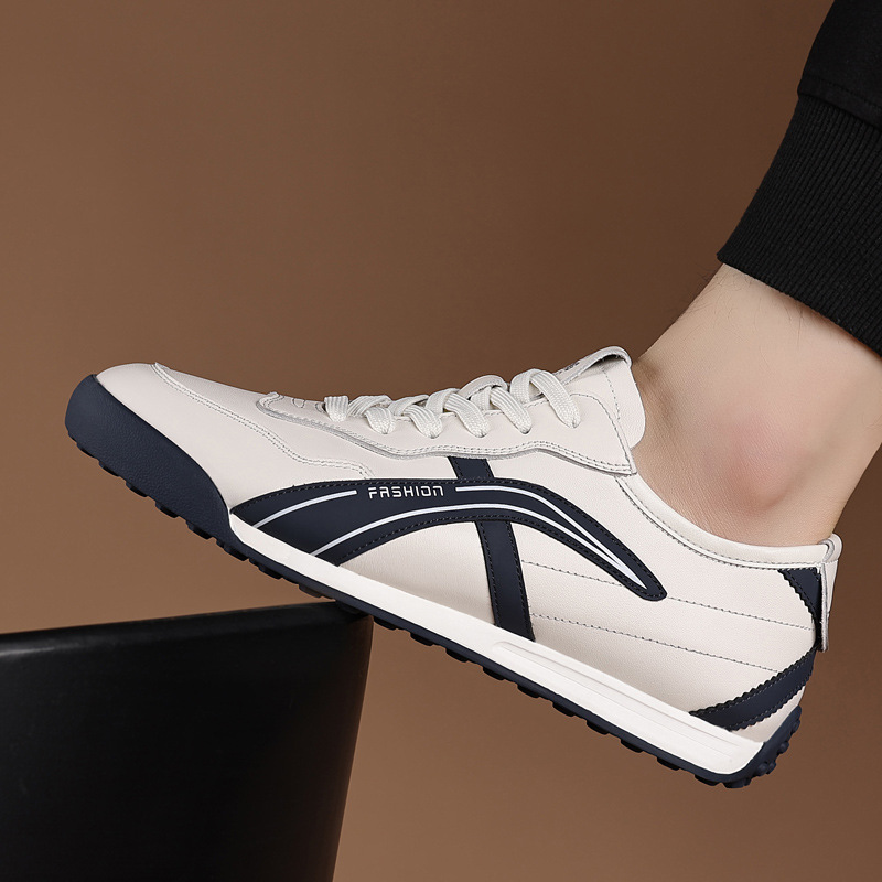 Men's Leather Lace-Up Casual Shoes 4