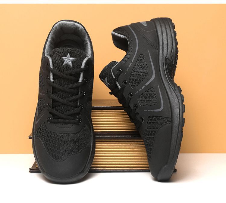 Men's Breathable Cushioned Lace-Up Athletic Shoes detail 8